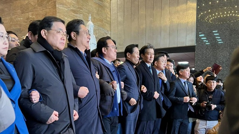 दक्षिण कोरियाका राष्ट्रपति युनको संसद् भवन जाने कार्यक्रम स्थगित