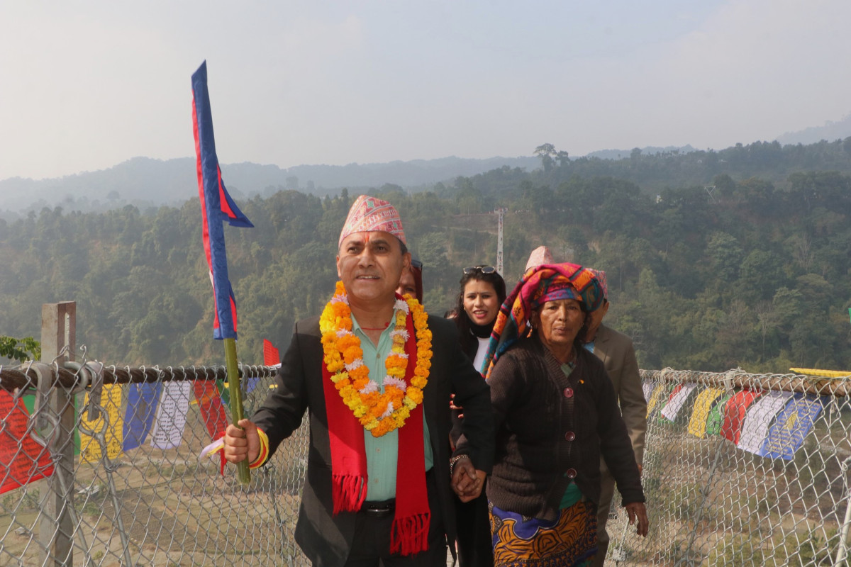 दुई वर्षभित्र सक्ने सम्झौता भएको योजना छ महिनामै सम्पन्न