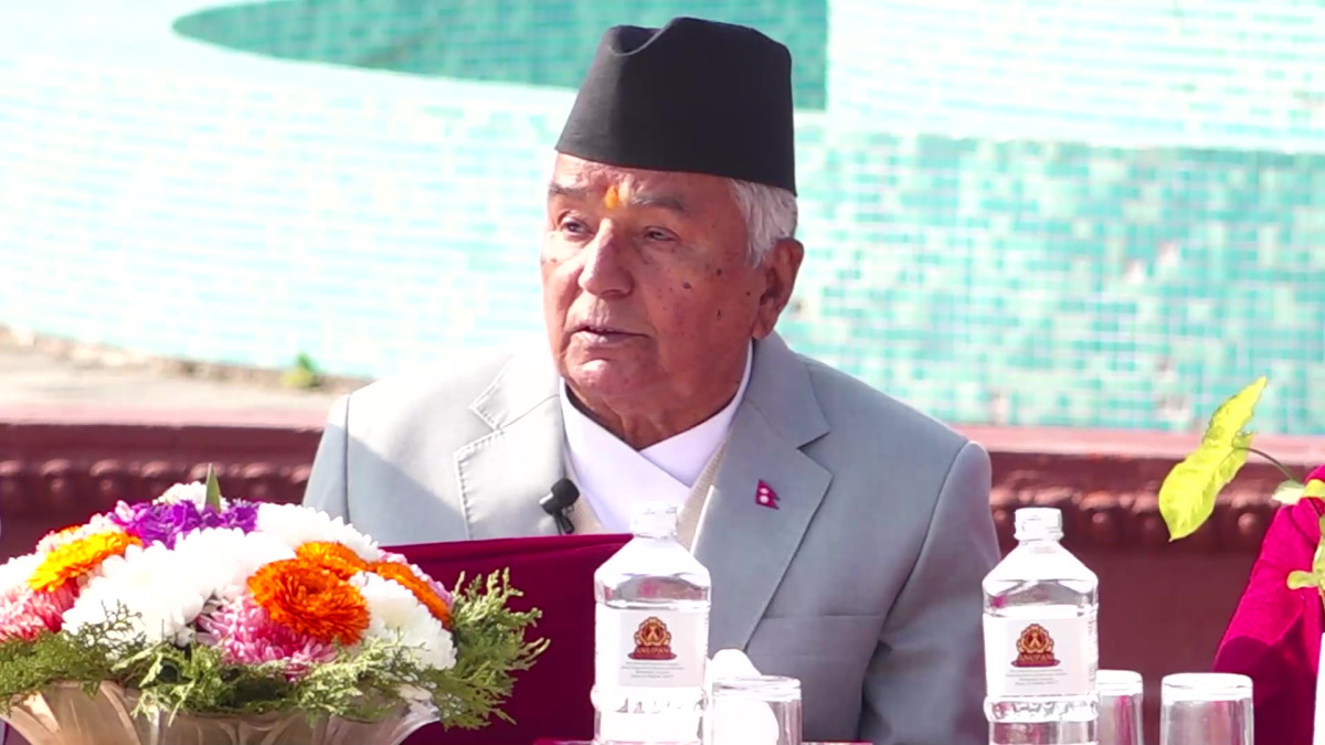 राष्ट्रिय हितको मूल उद्देश्यमा एकजुट भएर अघि बढौँ : राष्ट्रपति