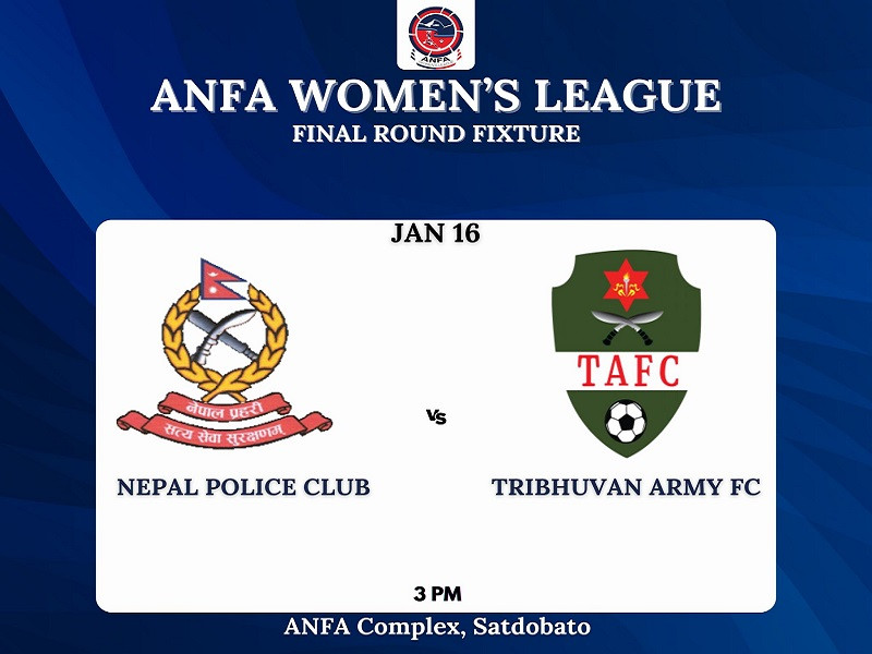 एन्फा महिला लिगमा एपीएफ र आर्मी खेल्दै