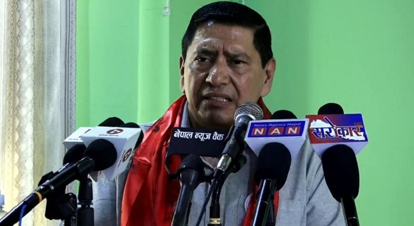 झापामा रिसाएका नारायणकाजी श्रेष्ठ चितवनमा