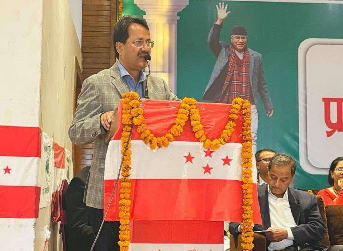 प्रजातन्त्रको विकल्प कुनै तन्त्र हुन सक्दैन : एनपी साउद