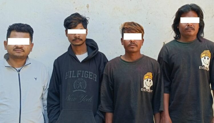 कैलालीमा १७ ग्राम खैरो हेरोइनसहित पाँच जना पक्राउ