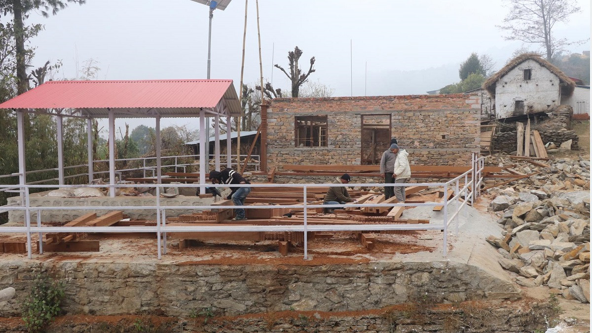 ‘किरात सांस्कृतिक’ भवन निर्माण गरिँदै