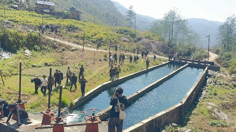 खोटाङको माथिल्लो रावाखोला जलविद्युत् आयोजनाको अवरोध हट्यो