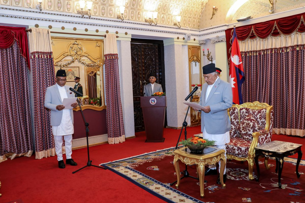 श्रीलङ्काका लागि नेपाली राजदूत नेपालीबाट पद तथा गोपनीयताको शपथ