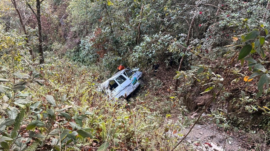 स्याङ्जामा विङ्गर दुर्घटना : एक जनाको मृत्यु, चालकको अवस्था अज्ञात
