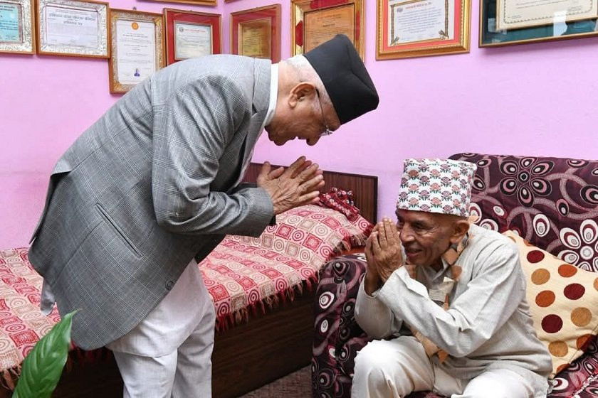 वरिष्ठ पत्रकार रिसालको निधनप्रति प्रधानमन्त्री मर्माहत