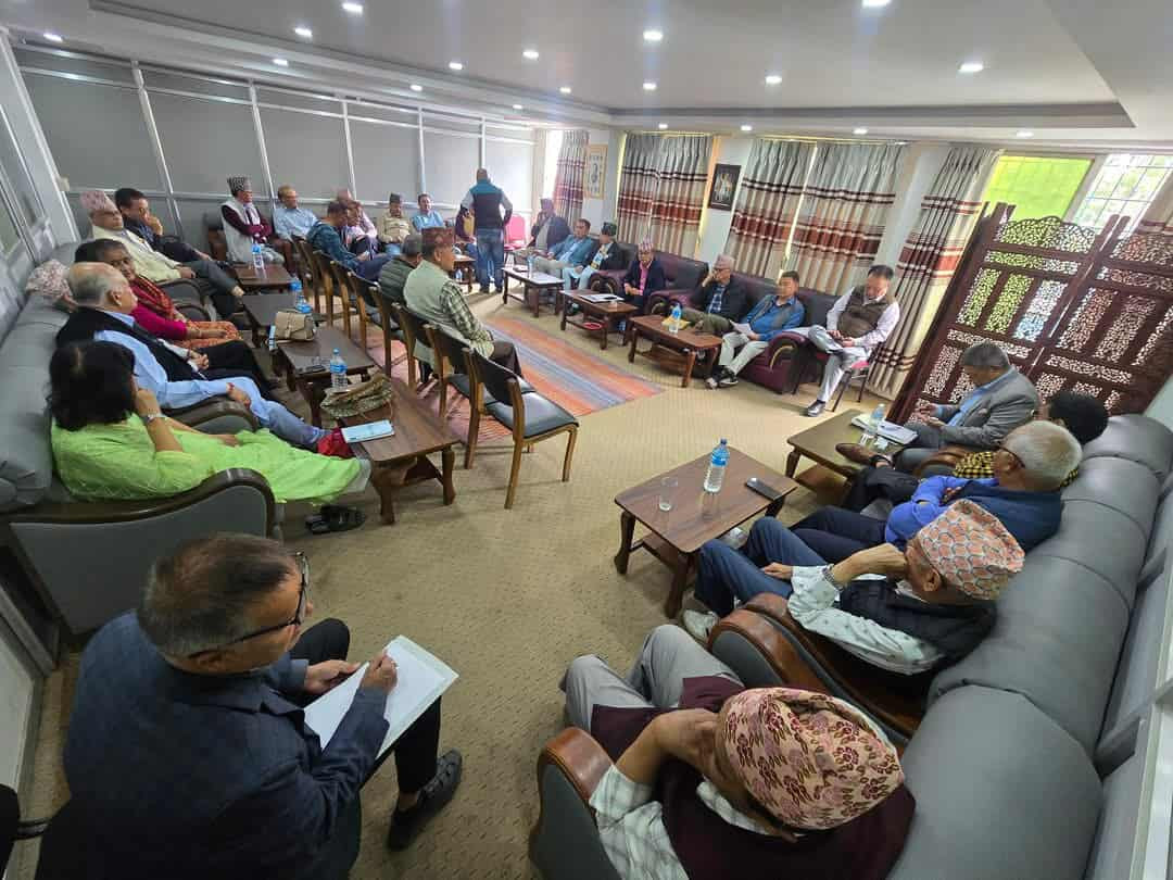 राप्रपा केन्द्रीय कार्य सम्पादन समिति बैठक धुम्बाराहीमा