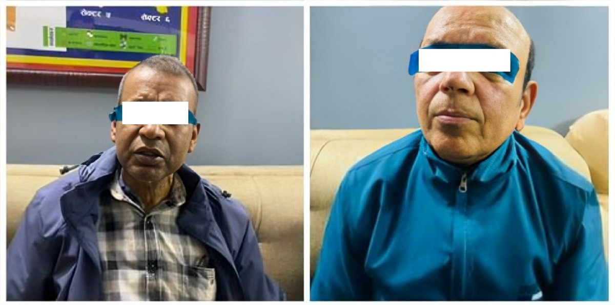 ४० लाख नगदसहित २ हुन्डी कारोबारी पक्राउ