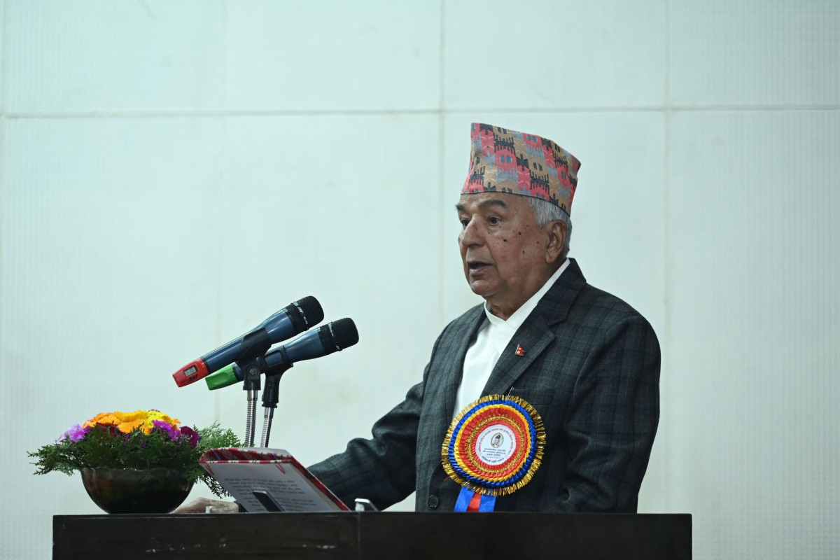 राष्ट्रपति पौडेल तनहुँमा