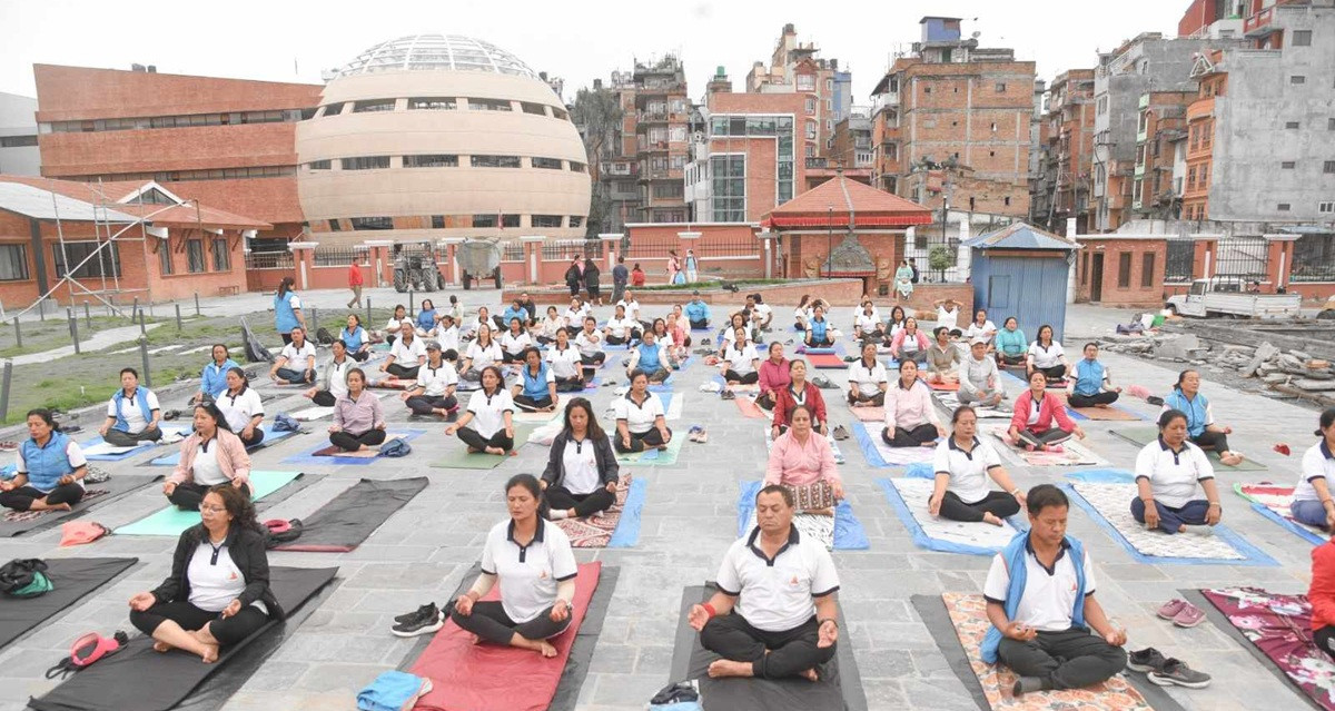 काठमाडौं महानगरबाट योग प्रशिक्षण र शक्‍तिवर्द्धक औषधि निःशुल्क वितरण