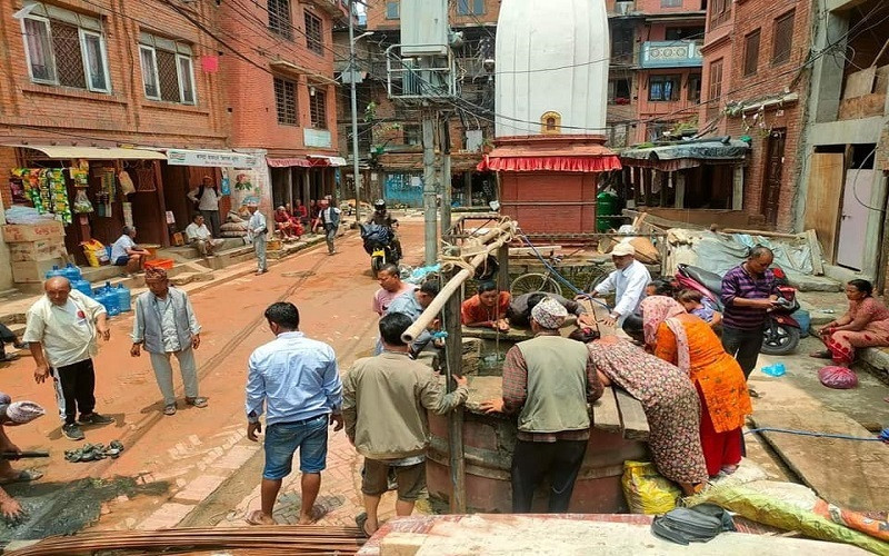 नेवार समुदायले आज सिथि नखः पर्व मनाउँदै