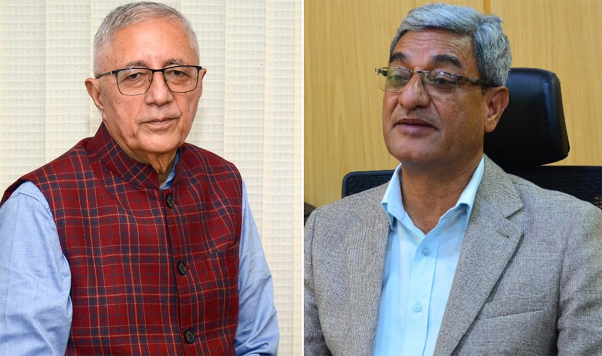 गृहमन्त्री रमेश लेखकले सुटुक्क भेटे शेखर कोइराला