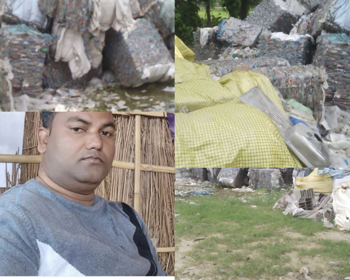 नवलपरासीको गणेशपुर नाकाबाट प्लास्टिकजन्य कवाडी तस्करी