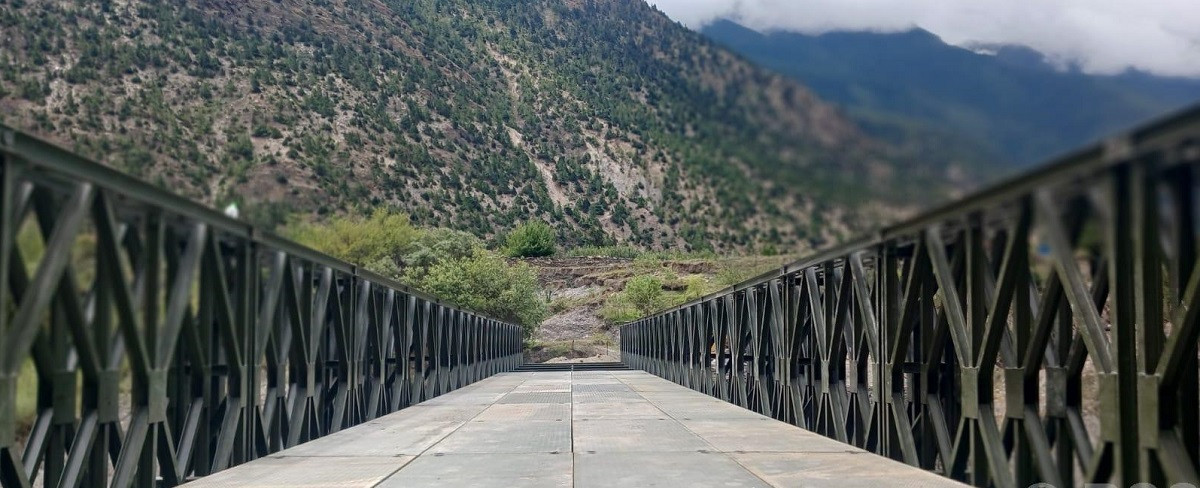 कालीगण्डकी नदीमा बेलिब्रिज जडान