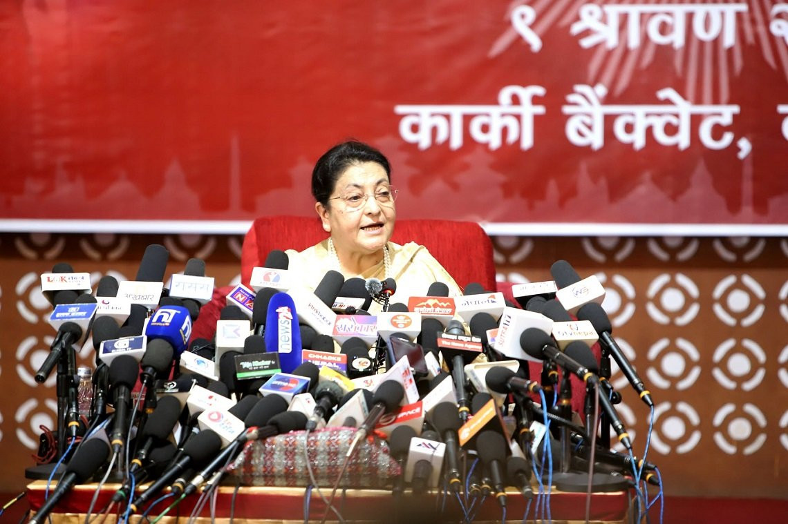 विद्या भण्डारीले भनिन्– मेरो पार्टी सदस्यता खारेज गर्ने निर्णय अपरिपक्व