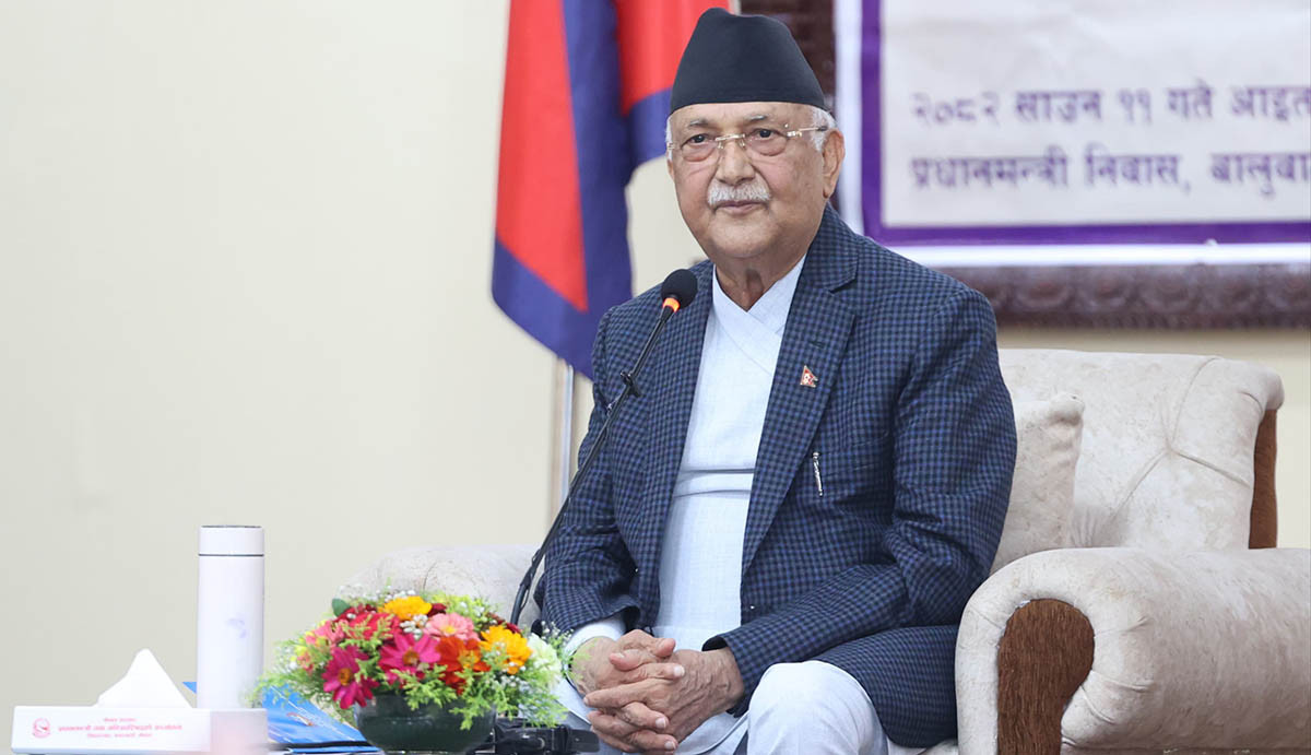 अधिनायकवाद भन्नेलाई जेल हत्कडी थाहा नहुन सक्छ : प्रधानमन्त्री ओली