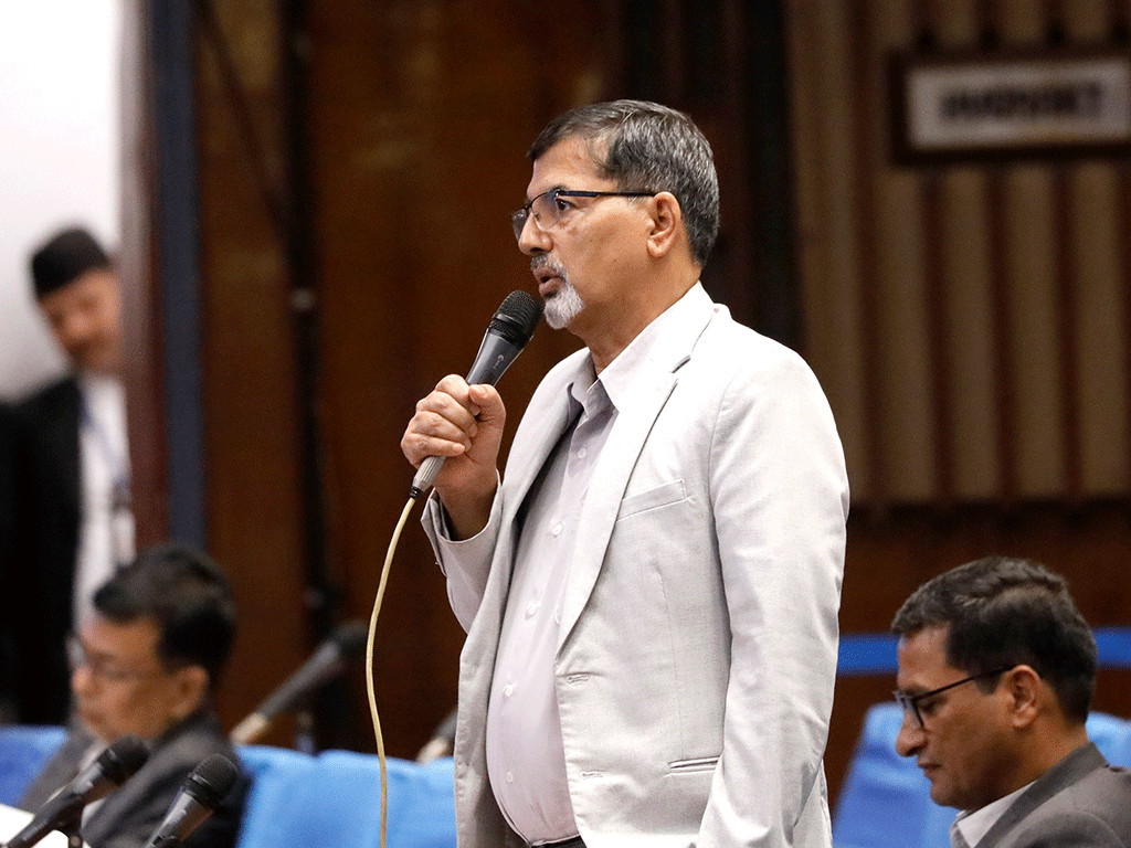 संसदमा जनार्दन शर्मा भनेले : ‘संसद्, सरकार र अदालतको गतिविधिकै कारण जनतामा असन्तुष्टि बढ्यो’