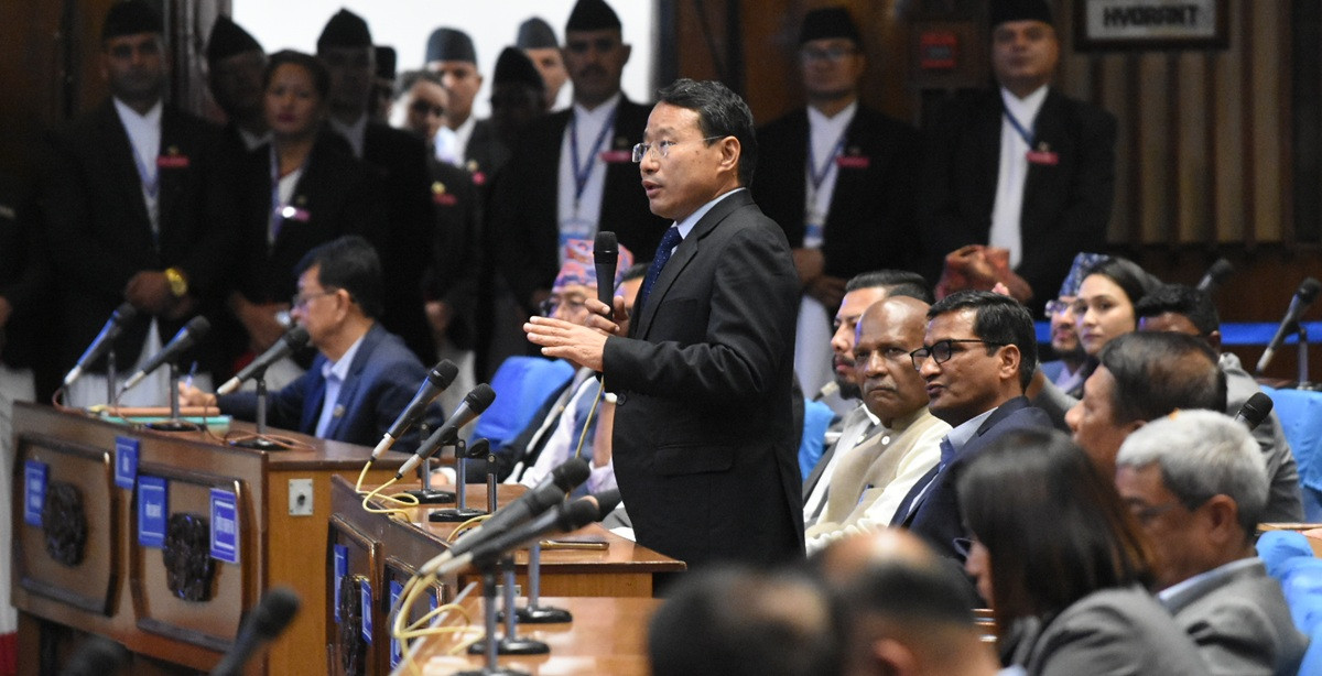 सदनलाई छलेर करका दर हेरफेर गरिएको भन्दै संसद‍्‍मा माओवादीको आपत्ति