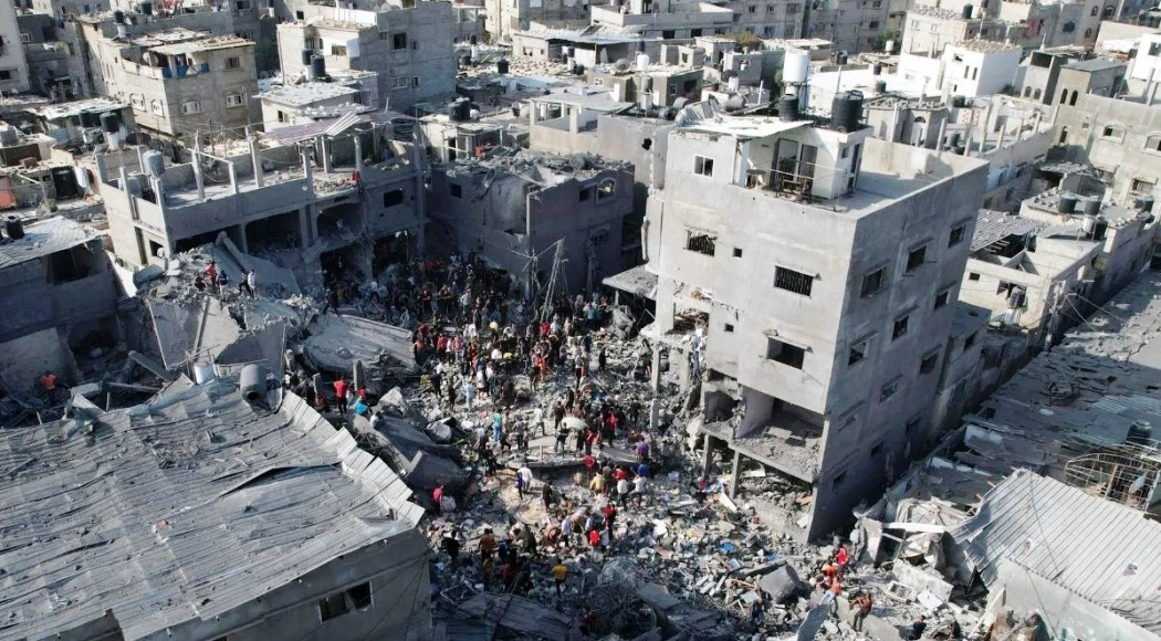 इजरायली सैन्य कारबाहीका कारण गाजा सिटीमा हजारौं मानिस विस्थापित