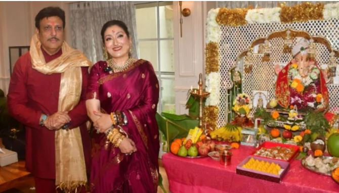 गोविन्दा-सुनिता : डिभोर्सको हल्लाबीच पनि उत्सवमा देखिए एकसाथ