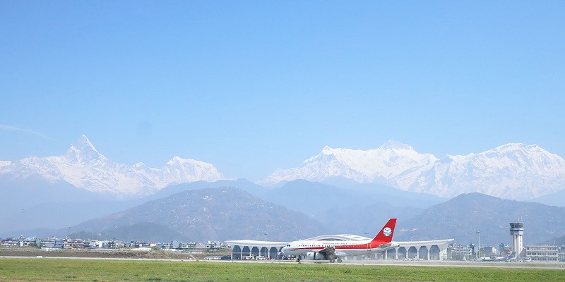 पोखराबाट भुटानको पारोमा अन्तर्राष्ट्रिय उडान हुँदै
