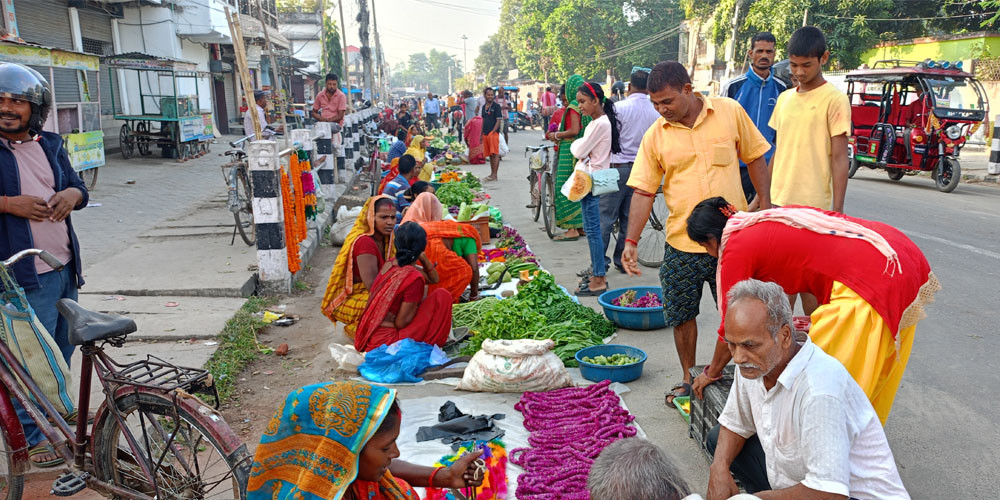 छठमा चढाइने कृषिजन्य तरकारी तेब्बरमा बिक्री, छैन अनुगमन