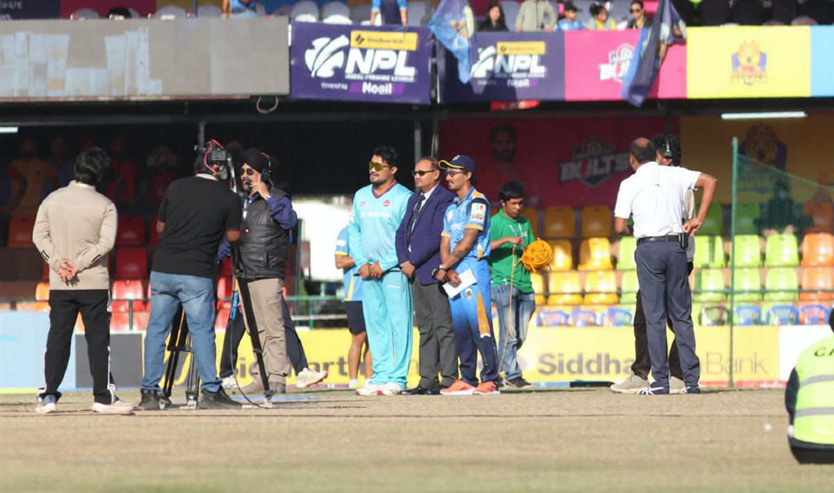 एनपीएल क्रिकेट : काठमाडौंविरुद्ध पहिले ब्याटिङ गर्दै कर्णाली