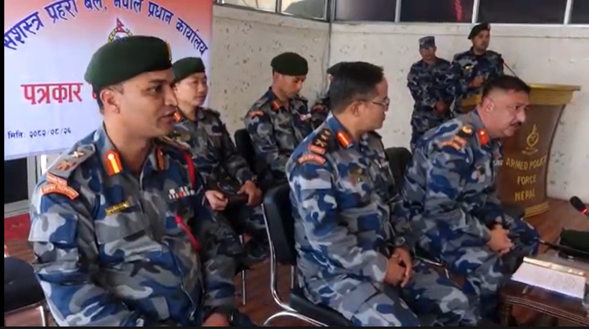 निर्वाचन भयरहित गराउन सशस्त्रले बनायो परिचालन नीति, एक महिनाअघिदेखि खट्ने