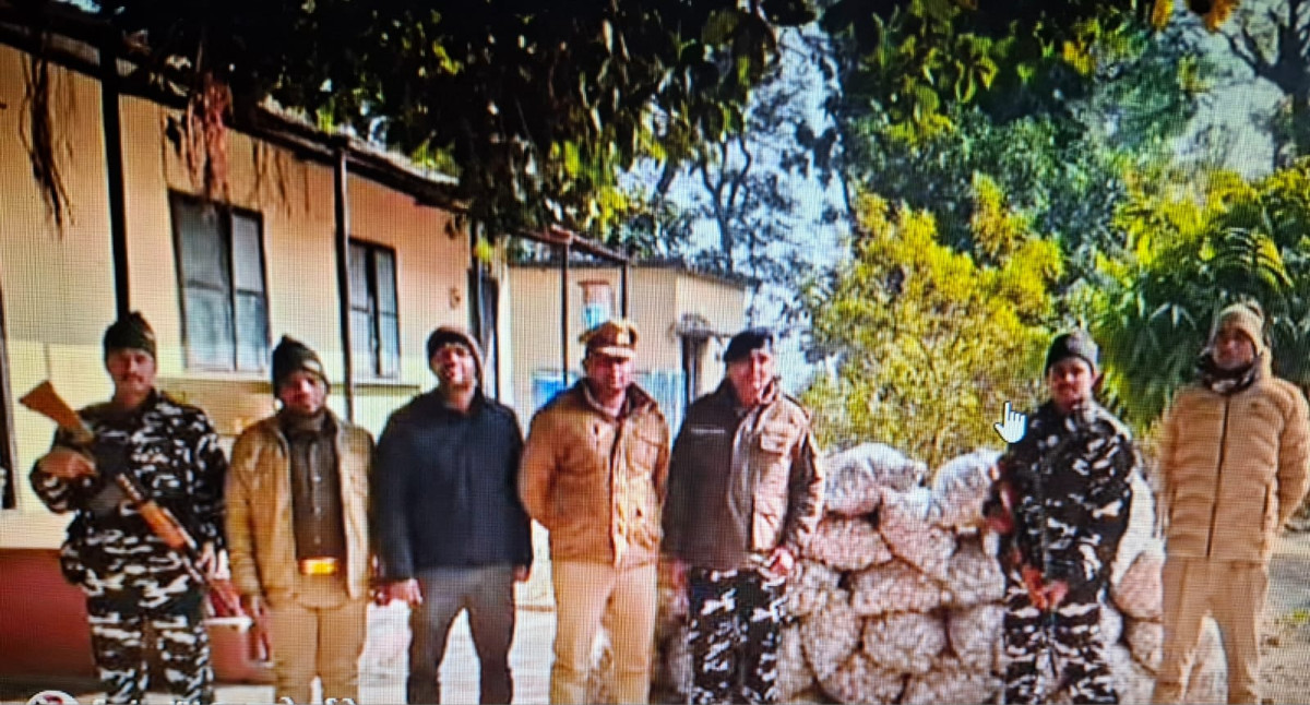बलिनगर नाकामा तस्करीको जालो :  सशस्त्र प्रहरीको निगरानीबीच भारतमा चाइनिज लसुन बरामद