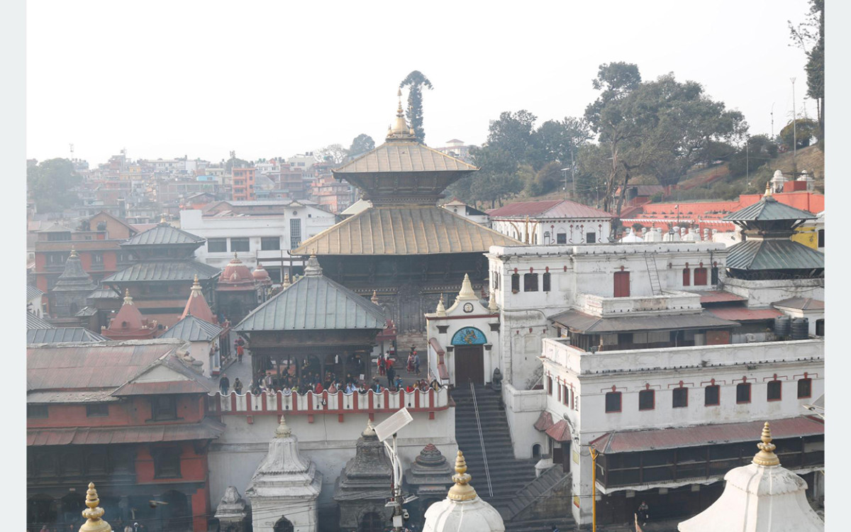 पशुपतिनाथमा रङरोगन, सरसफाइसहित पूर्वाधार सुधारका काम सुरु