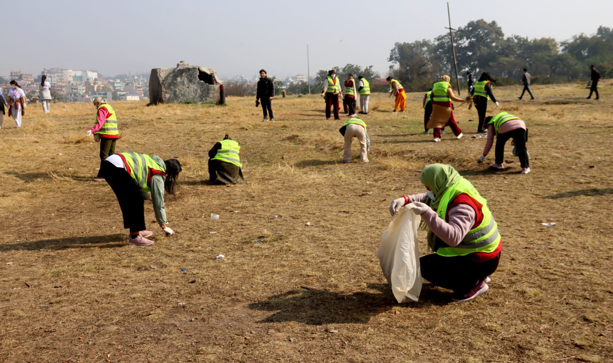 महाशिवरात्रिको तयारीस्वरुप पशुपति क्षेत्रमा सफाइ (तस्बिरहरू)