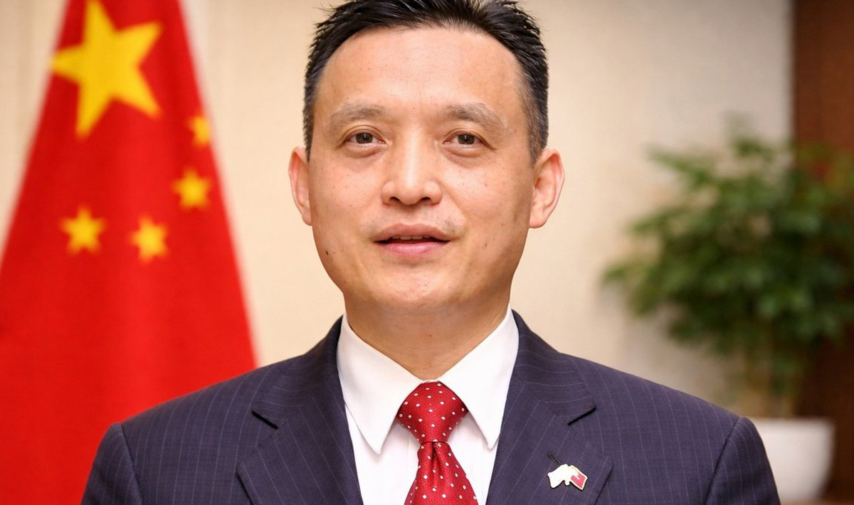 नवनियुक्त चिनियाँ राजदूत कार्यभार सम्हाल्न आइपुगे