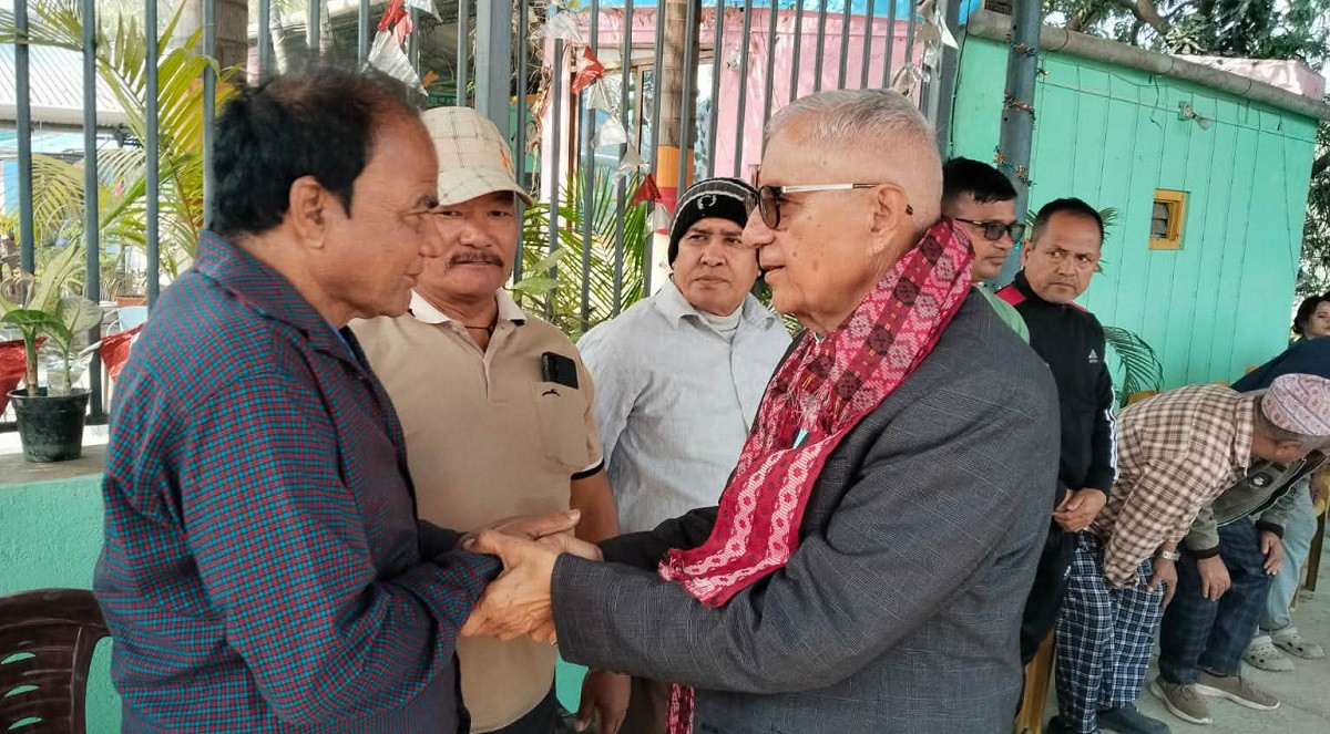 विराटनगर–१२ लाई डुवानमुक्त बनाउने ​​​​​​​शेखरको प्रतिबद्धता