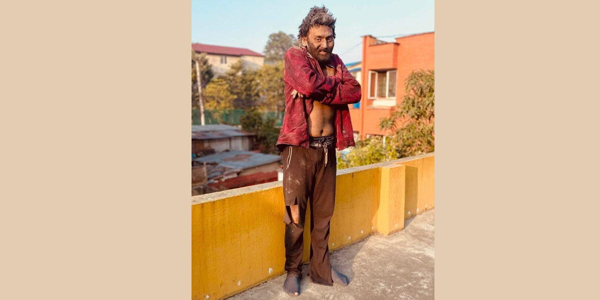 ‘सडक मानव’को हुलियामा नायक बिपिन, नयाँ फिल्मको पात्र सार्वजनिक गरेका हुन् ?