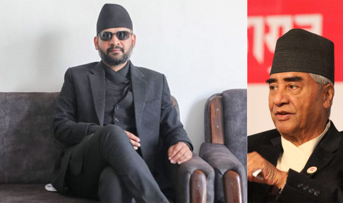 देउवाले दिए बालेन्द्रलाई बधाई