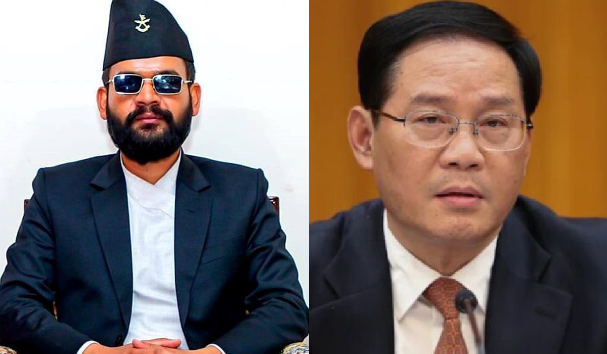 बालेनलाई चिनियाँ समकक्षी ली छ्याङको बधाई, बीआरआईसहितमा मिलेर काम गर्न तयार