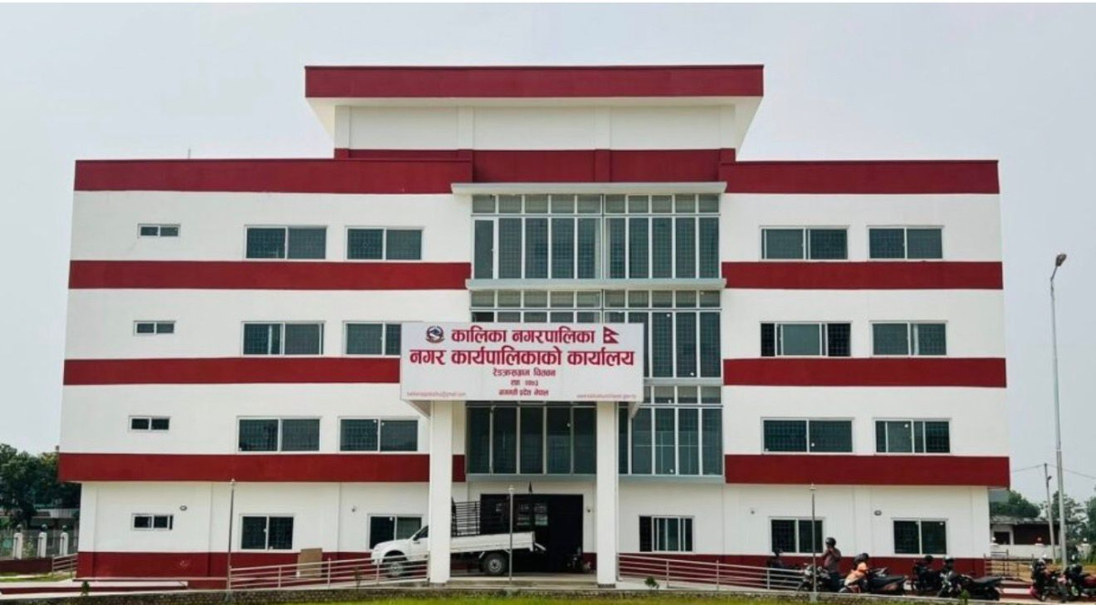चारपटक म्याथ थपेर कालिकाको प्रशासकीय भवन सम्पन्न : निर्माण कम्पनीलाई एक करोड १६ लाख जरिवाना