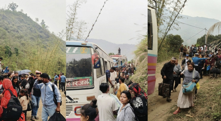 बीपी राजमार्ग खुलाउन समय लाग्ने : यात्रुलाई वैकल्पिक व्यवस्था गरेर पठाउन थालियो