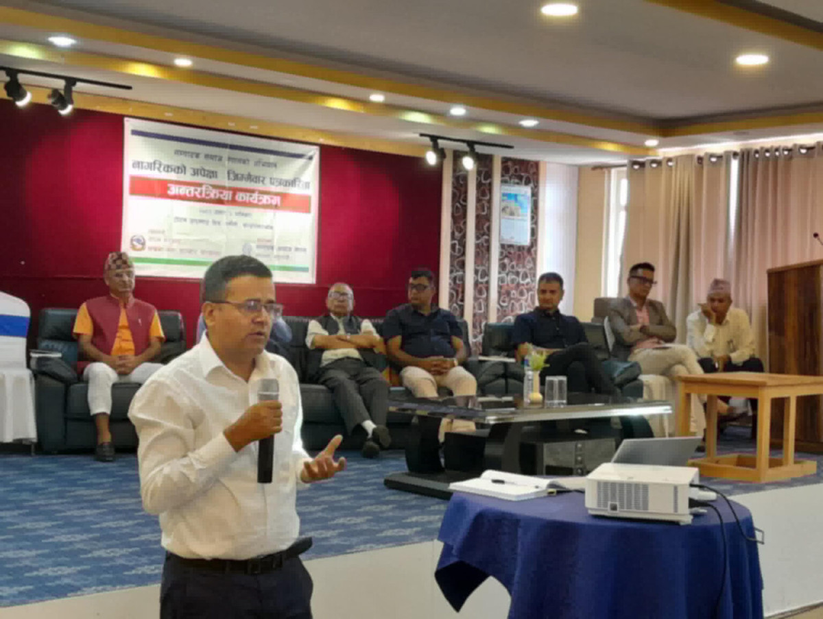 सम्पादक समाज नेपालको अभियान ः पत्रकारलाई कसरी जिम्मेवारी पत्रकार बनाउने ?