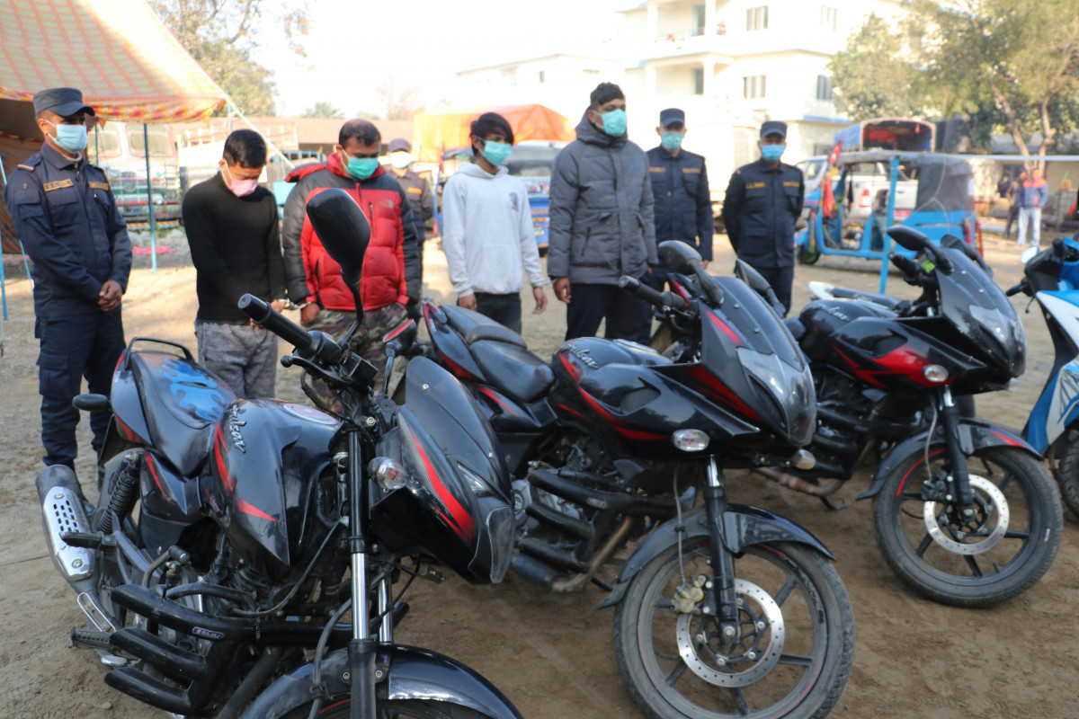 मोटरसाइकल र स्कुटर चोरीका घटना बढ्दै
