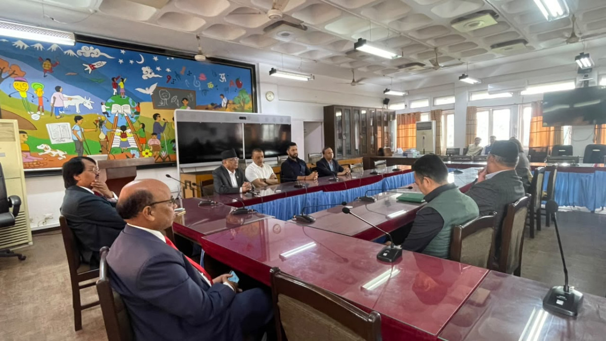 सर्वदलीय बैठक सिंहदरबारमा शुरु