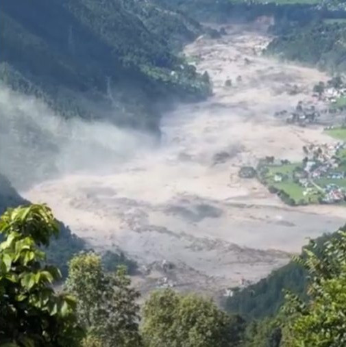 भोटेकोशी नदीमा ठूलो बाढी, नदी आसपास क्षेत्रमा सचेत रहन आग्रह