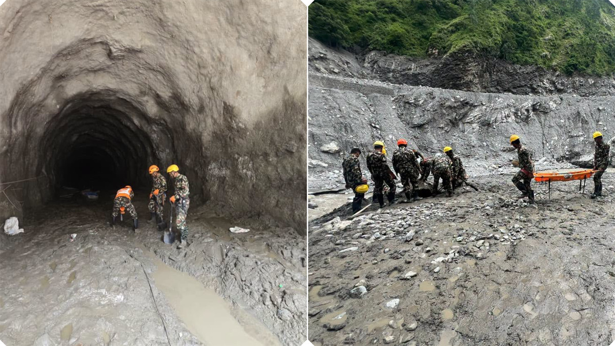 भोटेकोशी बाढी अपडेट: १३ सय ४४ शव भेटिए, चार हजार ८९८ बेपत्ता