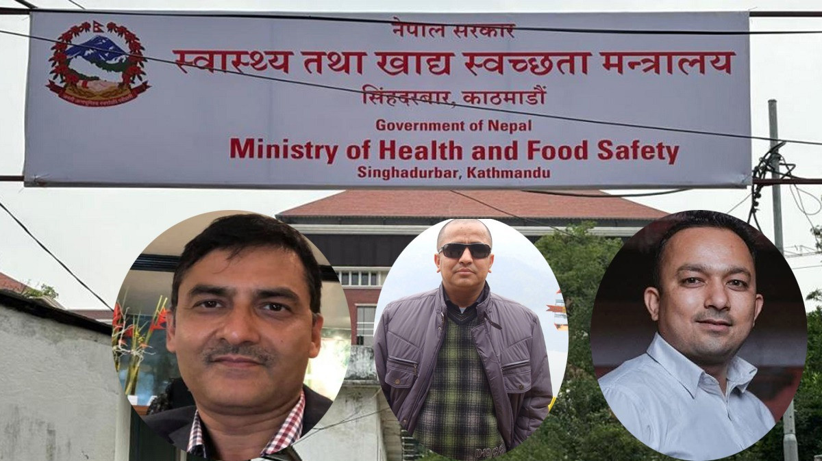 मन्त्रीले सरुवा गरे, ‘सेटिङ समूह’ले बाहिरबाटै चलायो स्वास्थ्य मन्त्रालय ?