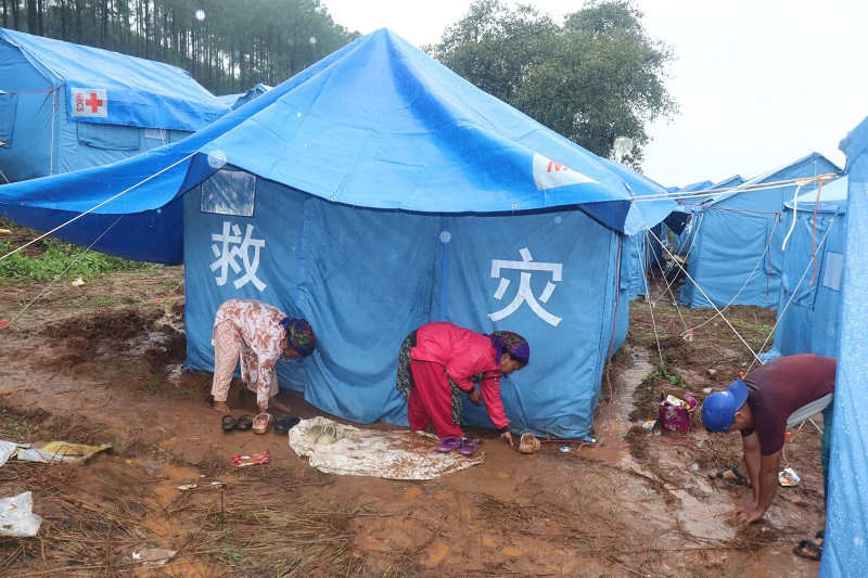 लगातार वर्षा : भोटेकोशी बाढीबाट प्रभावितको जनजीवन थप कष्टकर